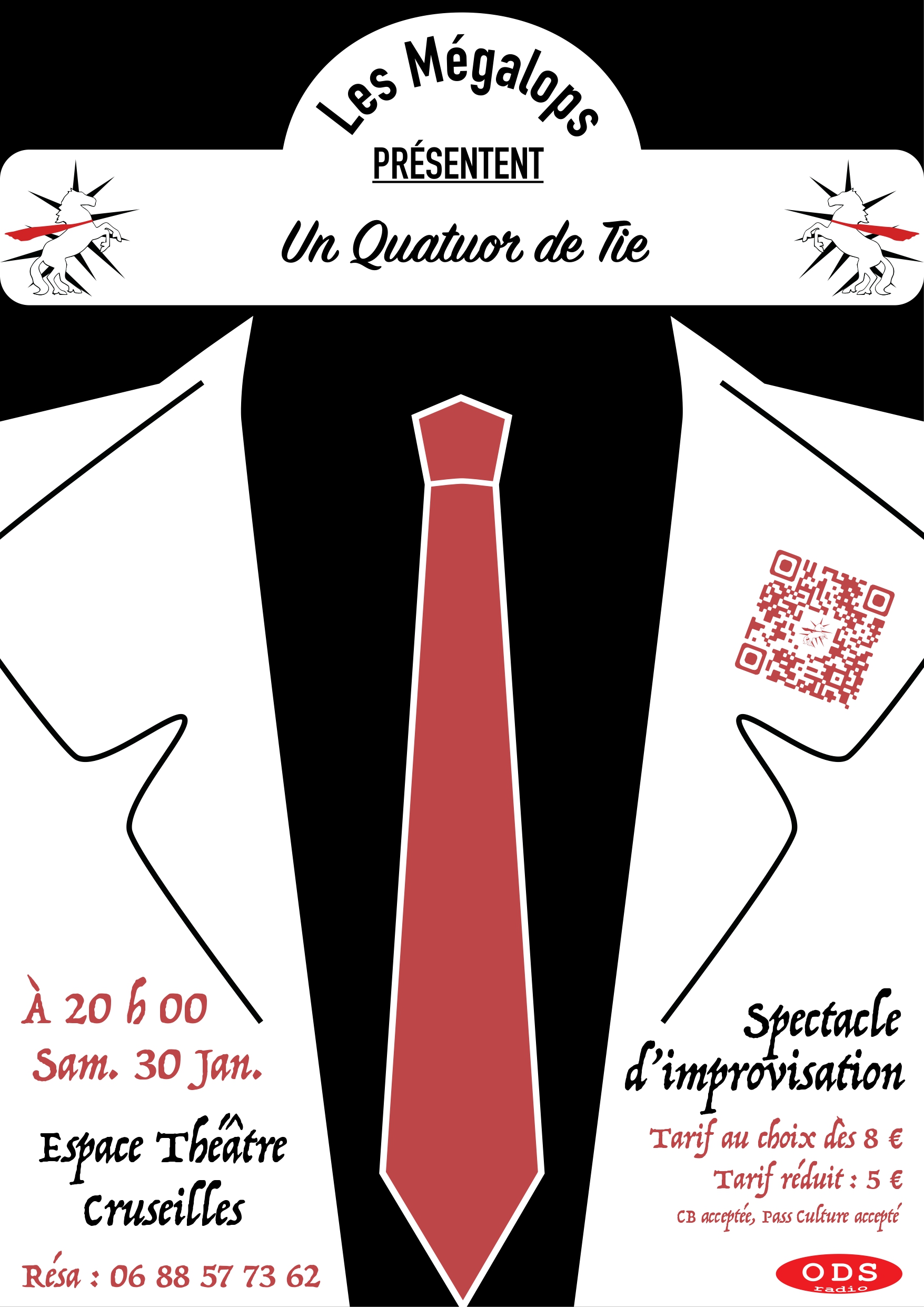 Affiche du spectacle Un Quatuor de Tie