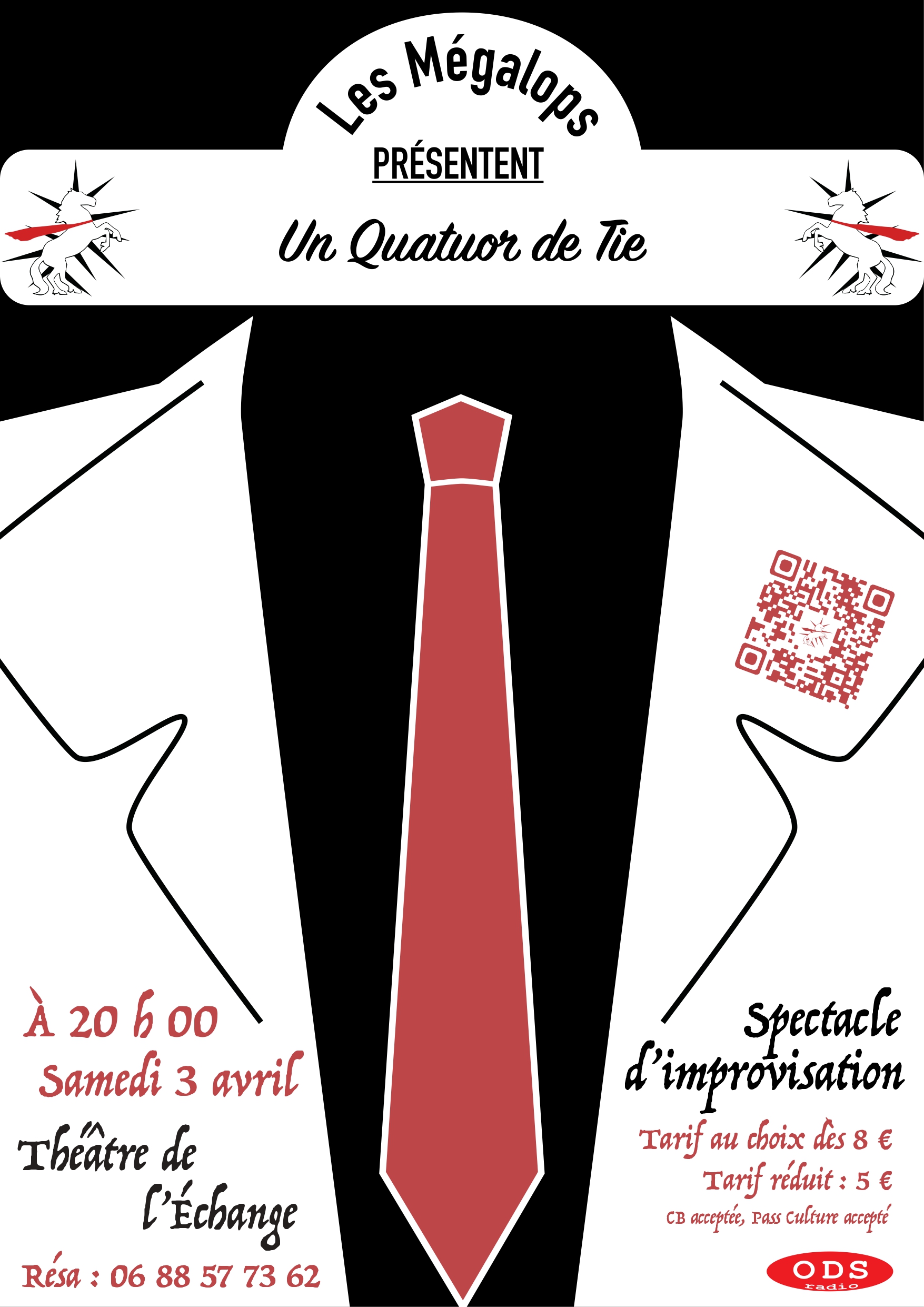 Affiche du spectacle Un Quatuor de Tie