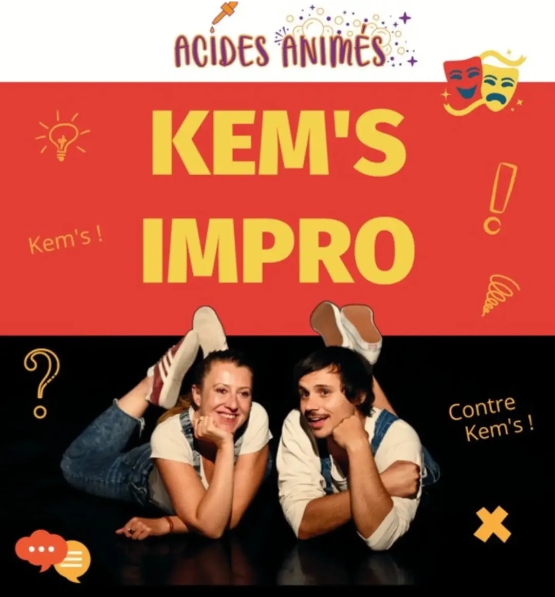 Affiche du spectacle Kem's Impro