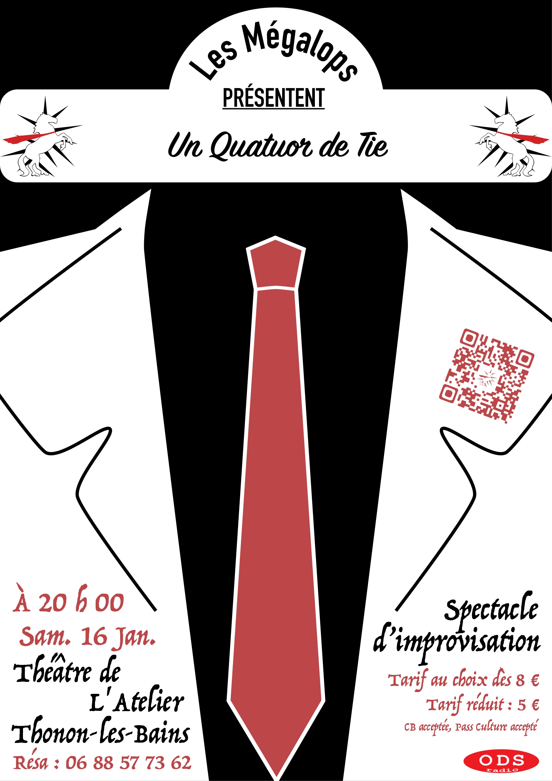 Affiche du spectacle Un Quatuor de Tie